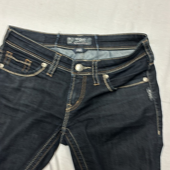 Silver Women’s Aiko Bootcut Dark Wash Jeans size 29x 31 - Picture 4 of 8